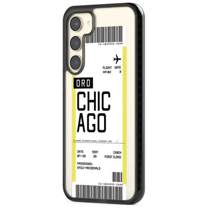 Personalised Chicago Boarding Pass