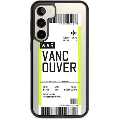 Personalised Vancouver Boarding Pass