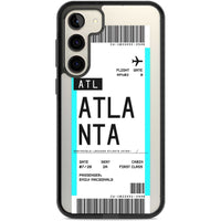 Personalisierte Atlanta-Bordkarte