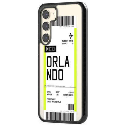 Personalised Orlando Boarding Pass