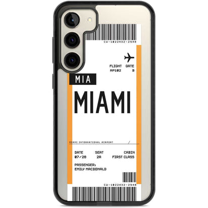 Personalised Miami Boarding Pass