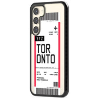 Personalised Toronto Boarding Pass