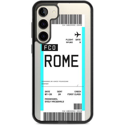 Personalised Rome Boarding Pass
