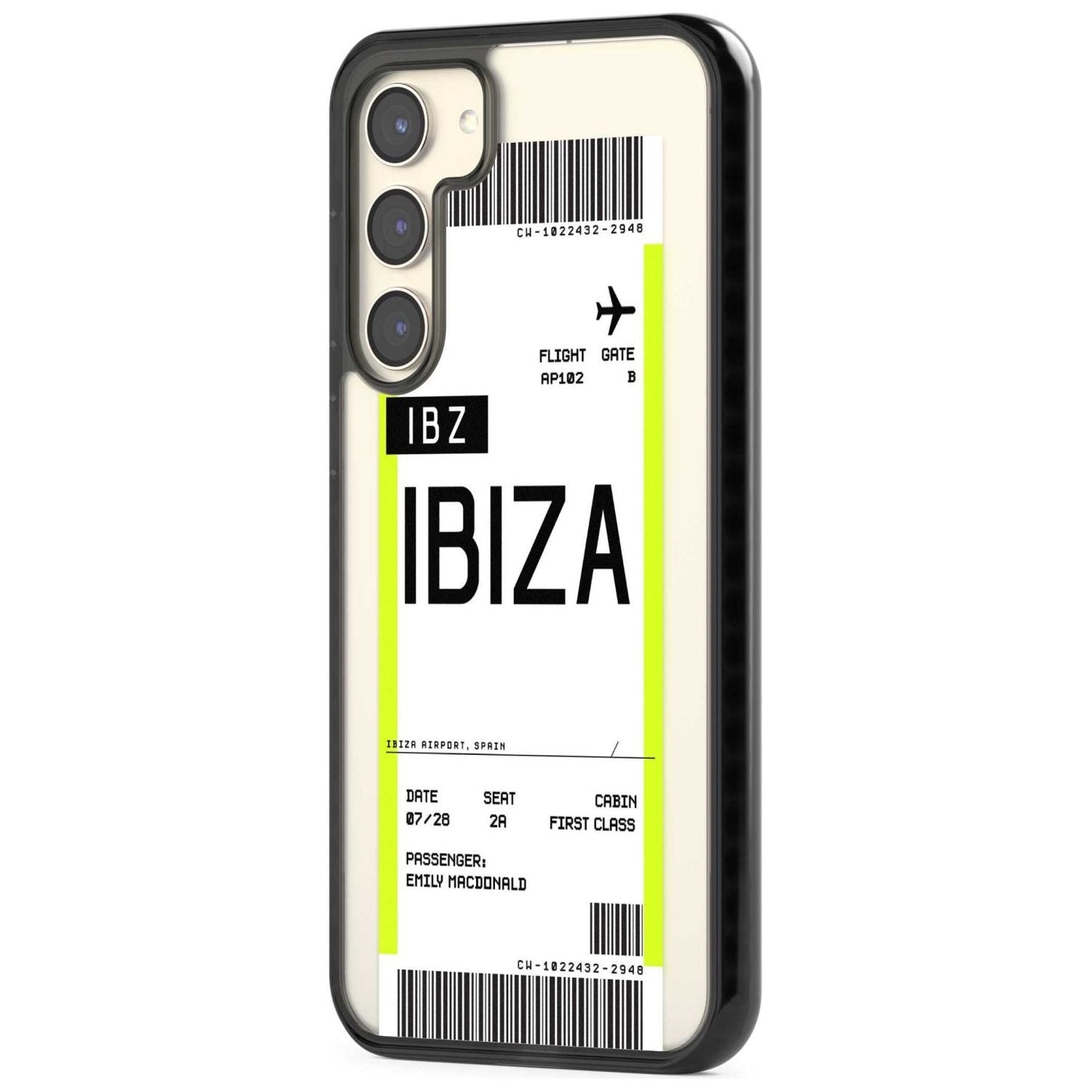 Personalised Ibiza Boarding Pass