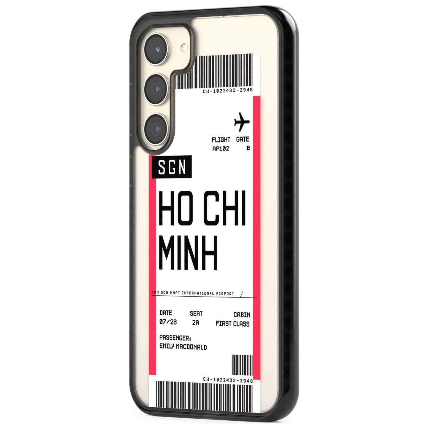 Personalised Ho Chi Minh Boarding Pass
