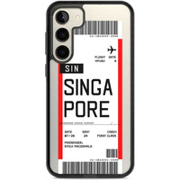 Personalised Singapore Boarding Pass