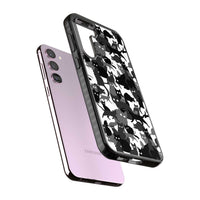 Black & White Cat Camouflage