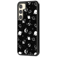 White Planets On Black