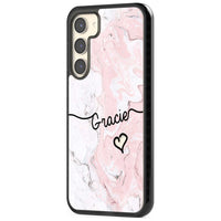 Personalised Pink Marble