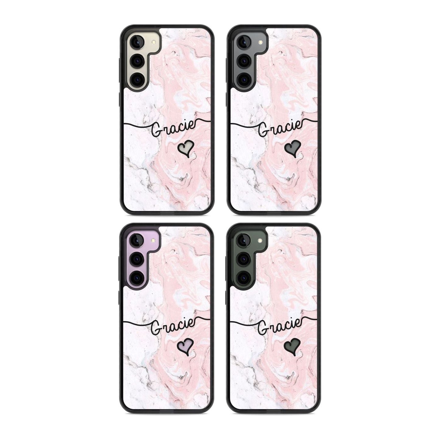 Personalised Pink Marble