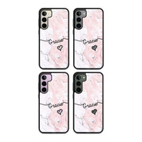 Personalised Pink Marble