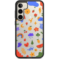 Quirky Cute Icon Pattern