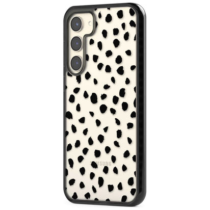 Black Dalmatian Polka Dot