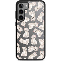 Motif de chien Westie