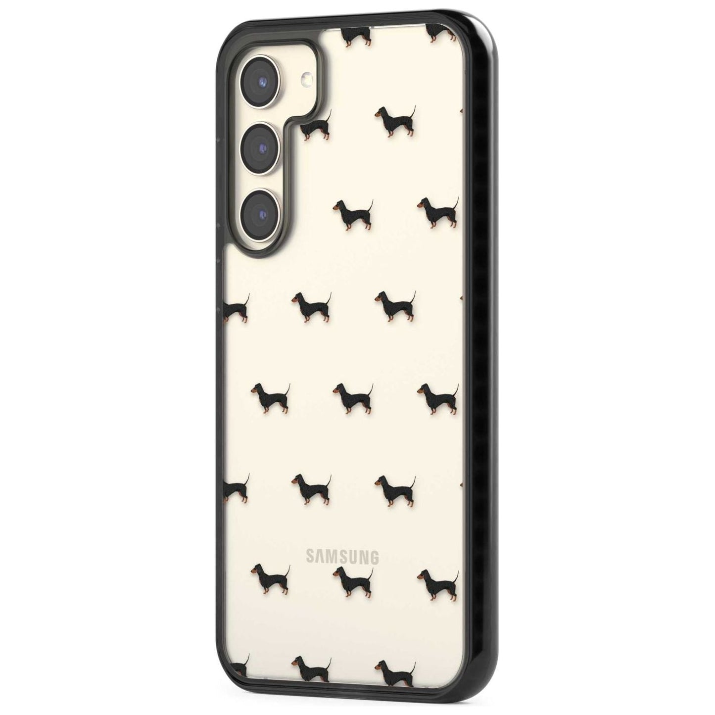 Dachshund Pattern Clear