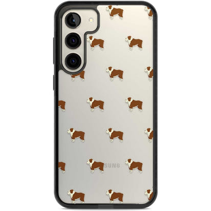 Motif bouledogue clair