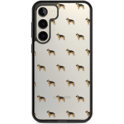 German Shepherd Pattern Clear