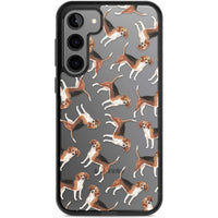 Beagle Watercolor Pattern