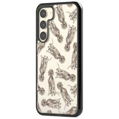 Weimaraner Watercolor Dog