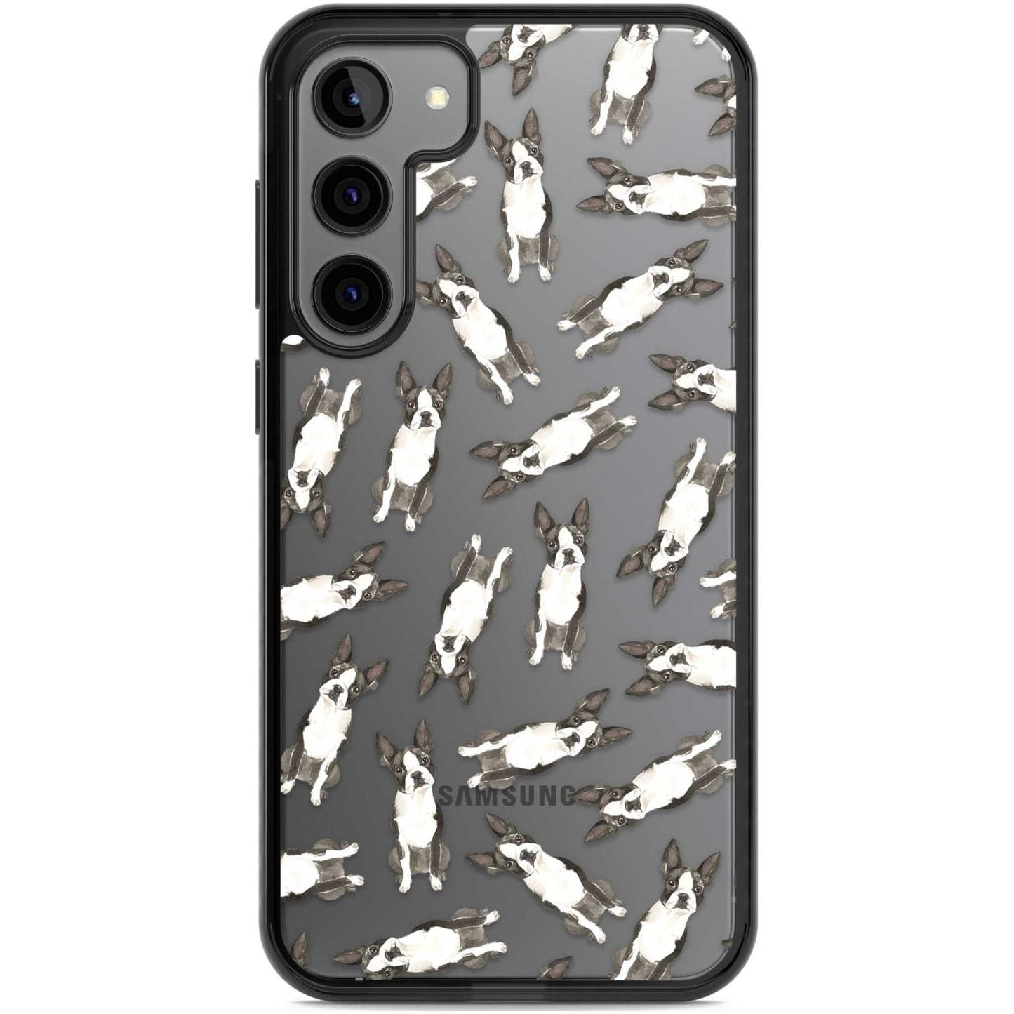 Boston Terrier Aquarell