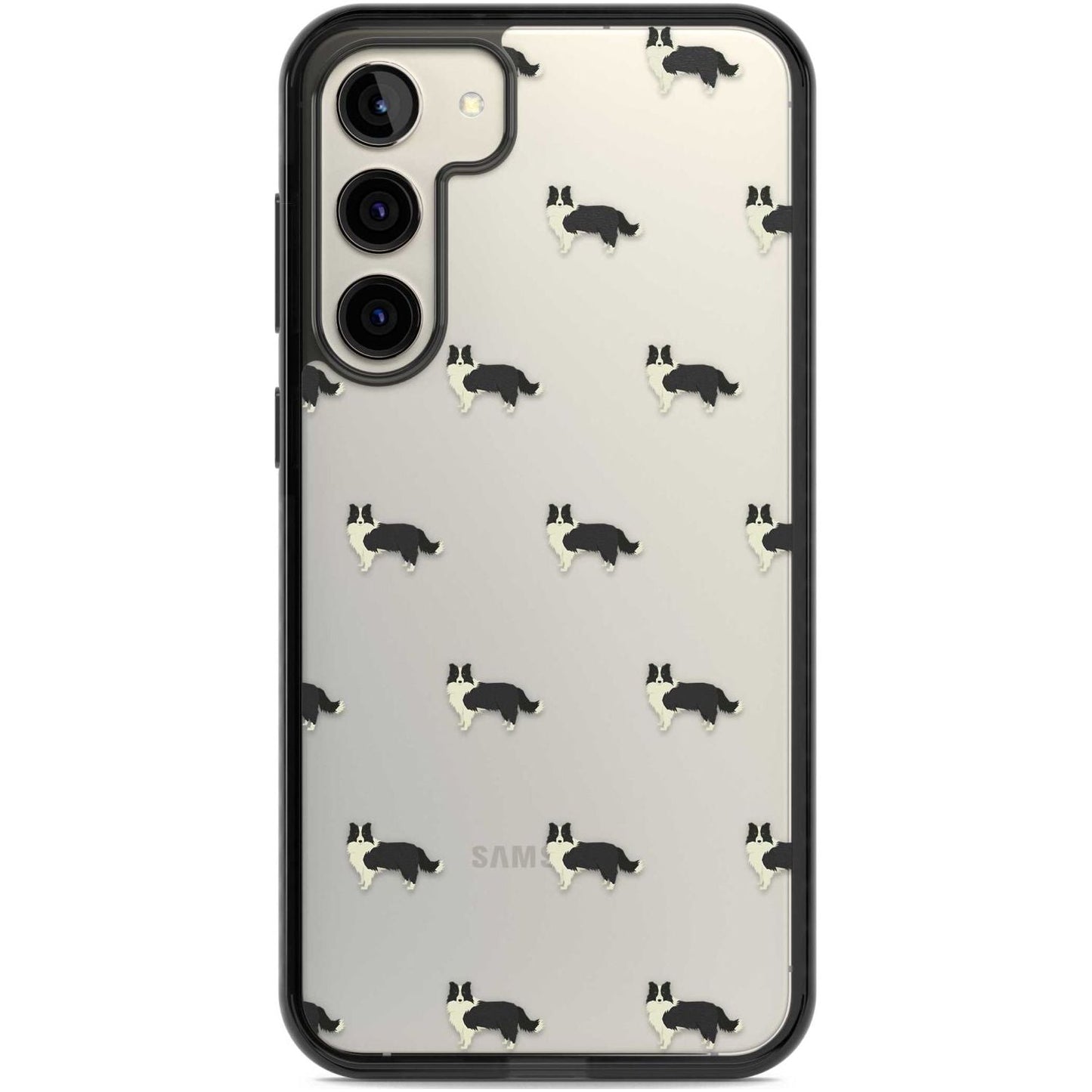 Border Collie Pattern Clear