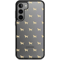 Tan Labrador Dog Pattern
