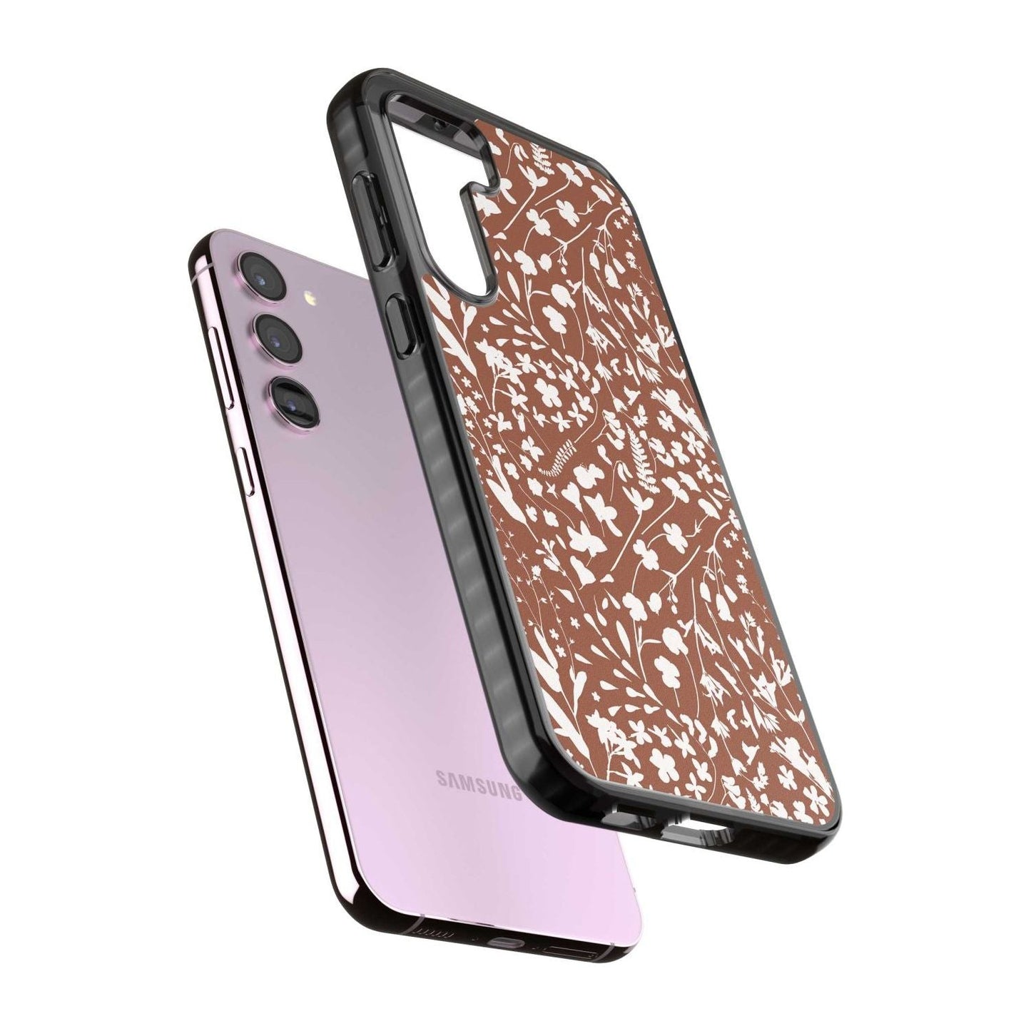 Bouquet de fleurs sauvages sur terre cuite