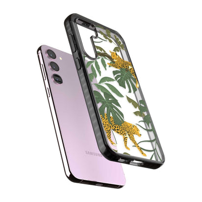 Motif chat de la jungle