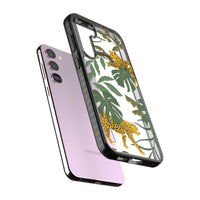 Motif chat de la jungle