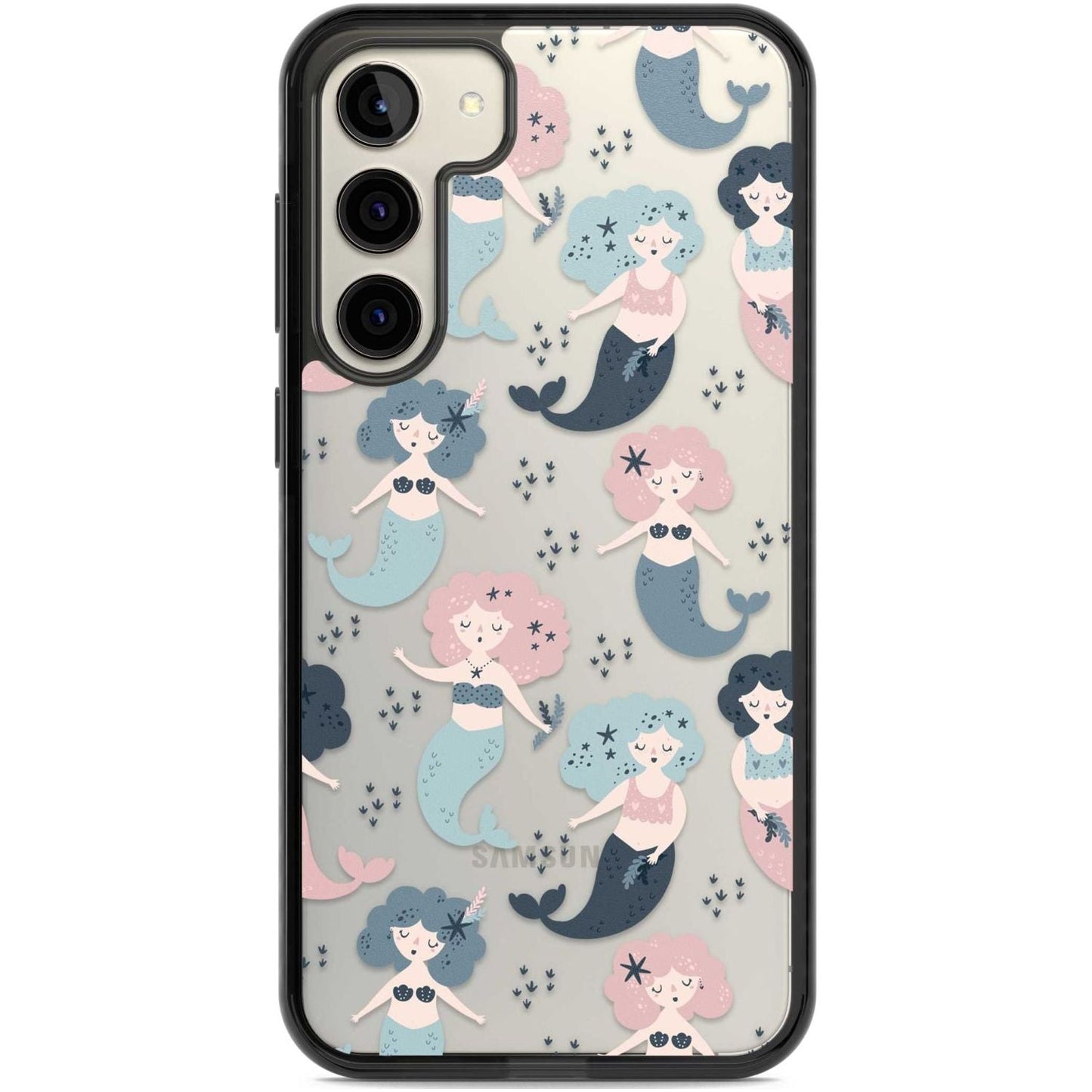 Pastellfarbene Meerjungfrauen