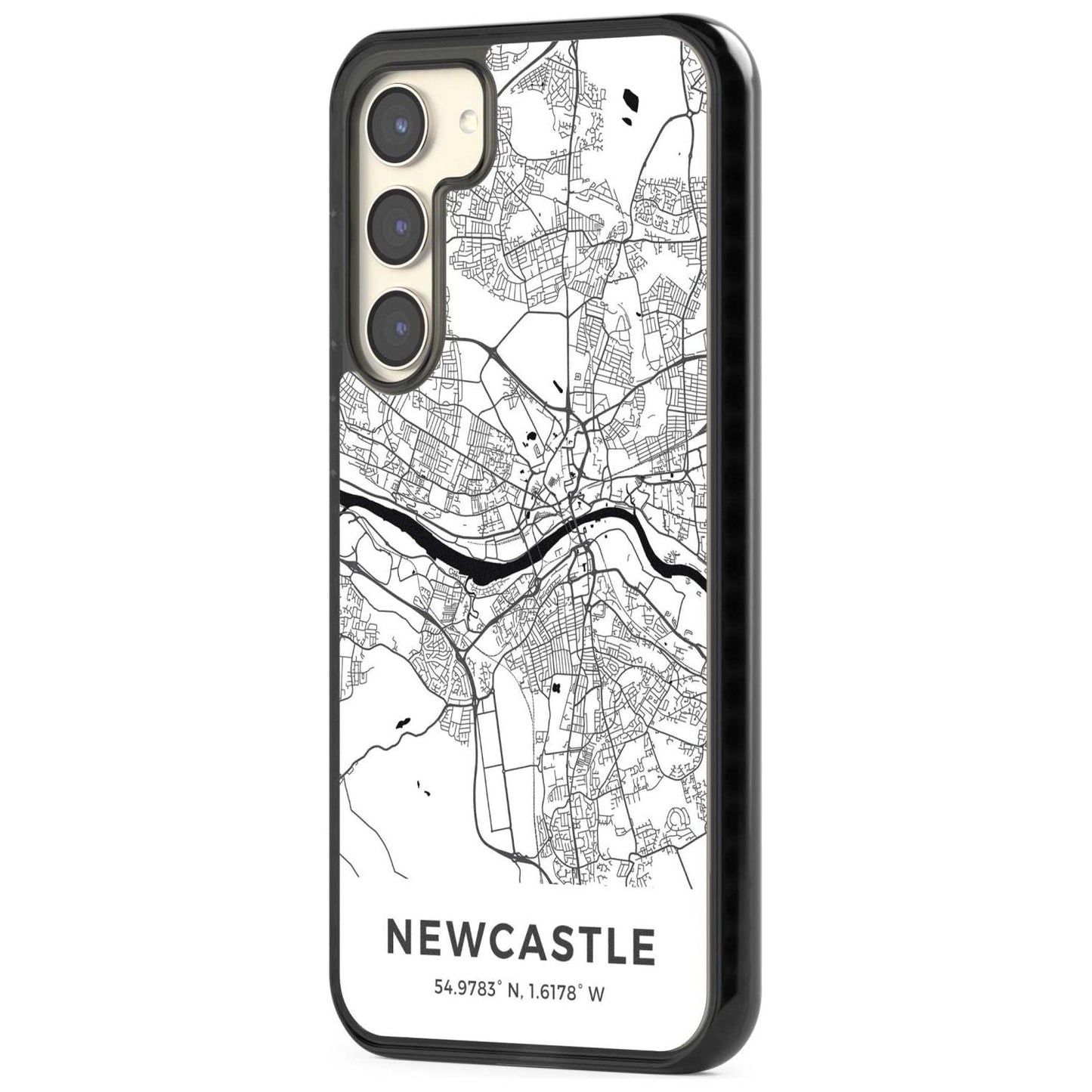 Stadtplan von Newcastle