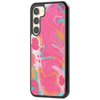 Vibrant Marbled Paper