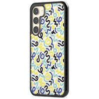 Blue & Yellow Memphis Retro