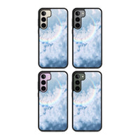 Pastellfarbener Regenbogenhimmel