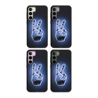 Neon Peace Sign