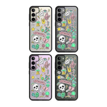 Autocollant introverti