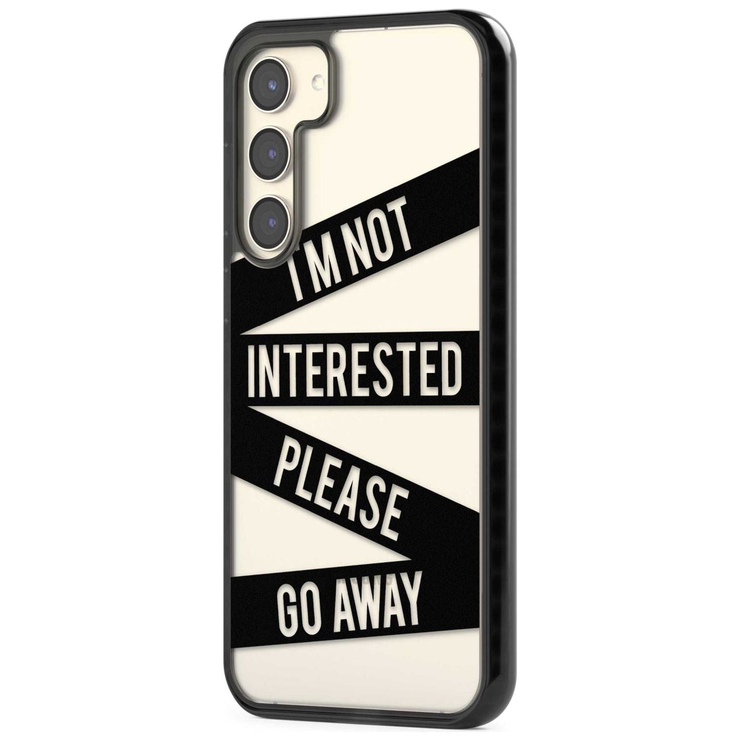 Not Interested Warning