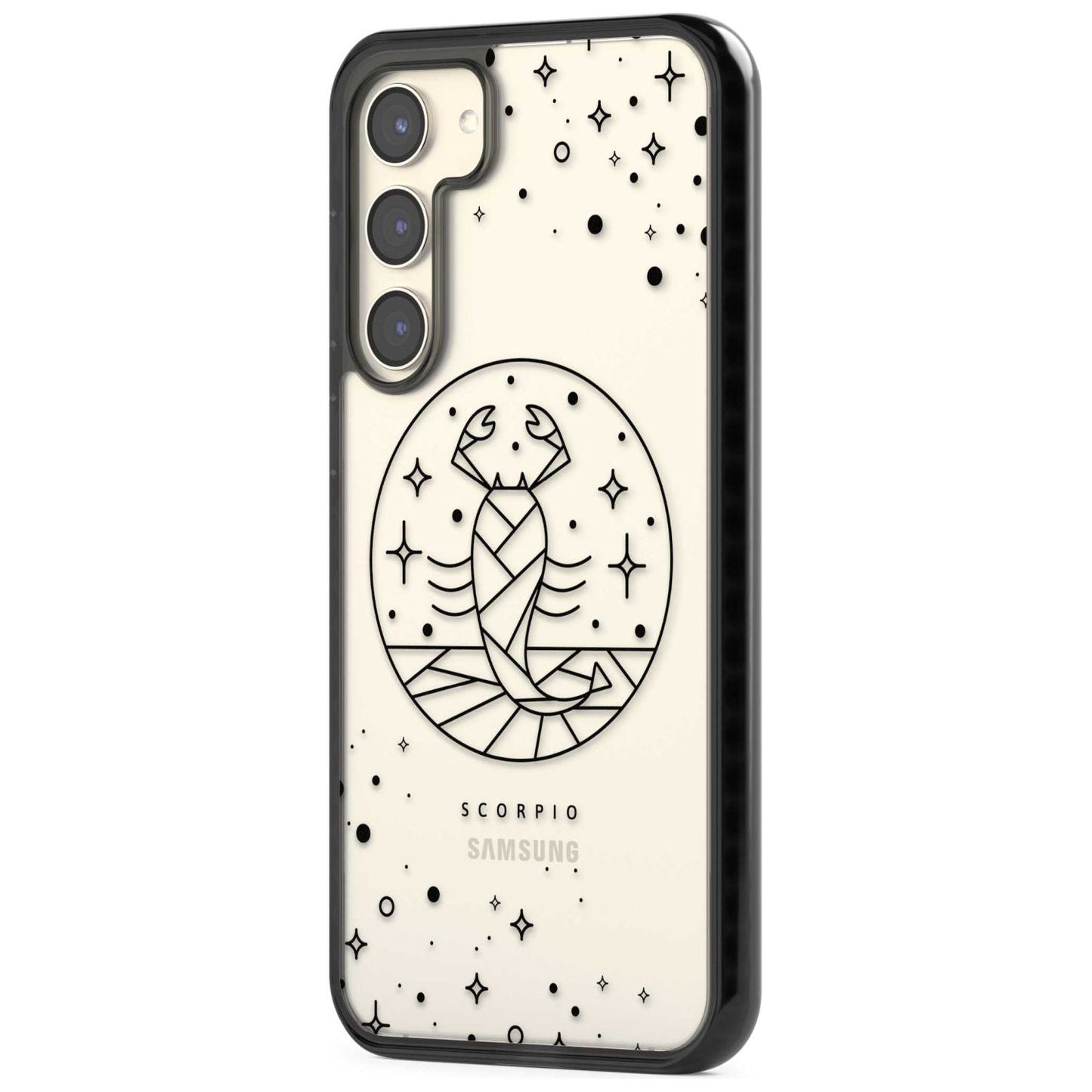 Emblème du Scorpion - Design Cosmique