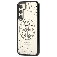 Emblème du Scorpion - Design Cosmique