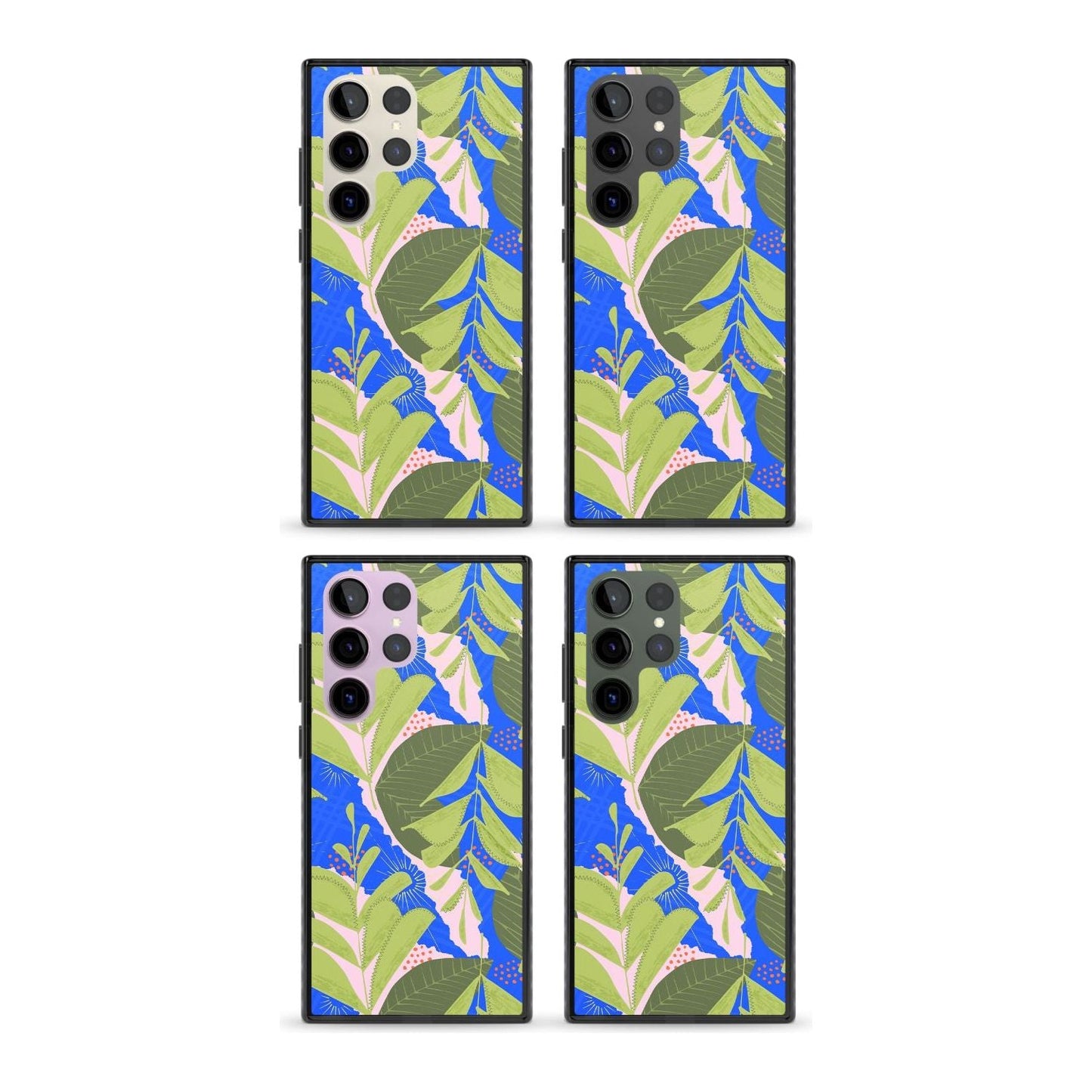 Fern Leaves Abstract Pattern