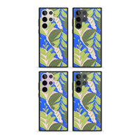 Fern Leaves Abstract Pattern