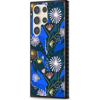 Dark Botanicals Abstract Pattern