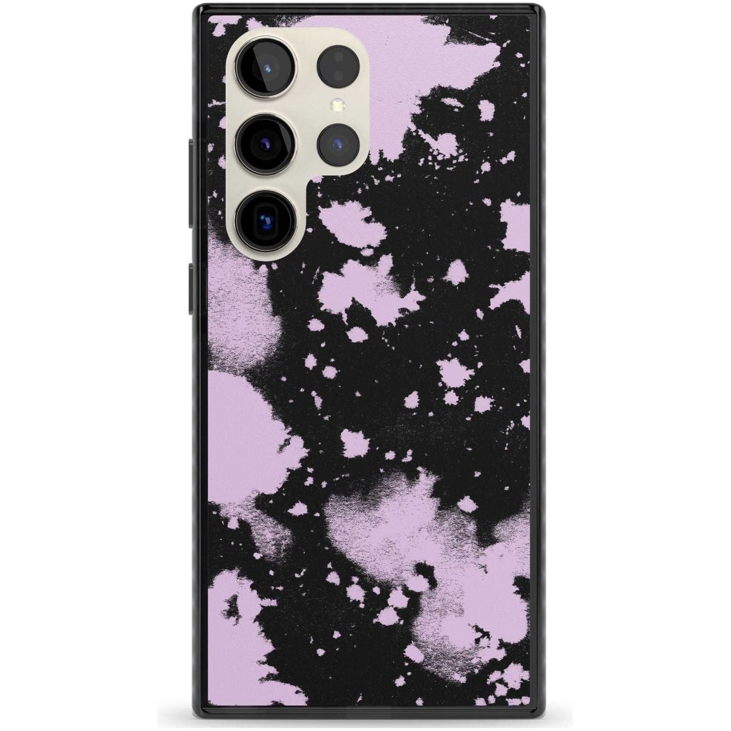 Pink & Black Acid Wash Tie Dye