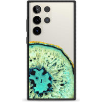 Géode turquoise en cristal