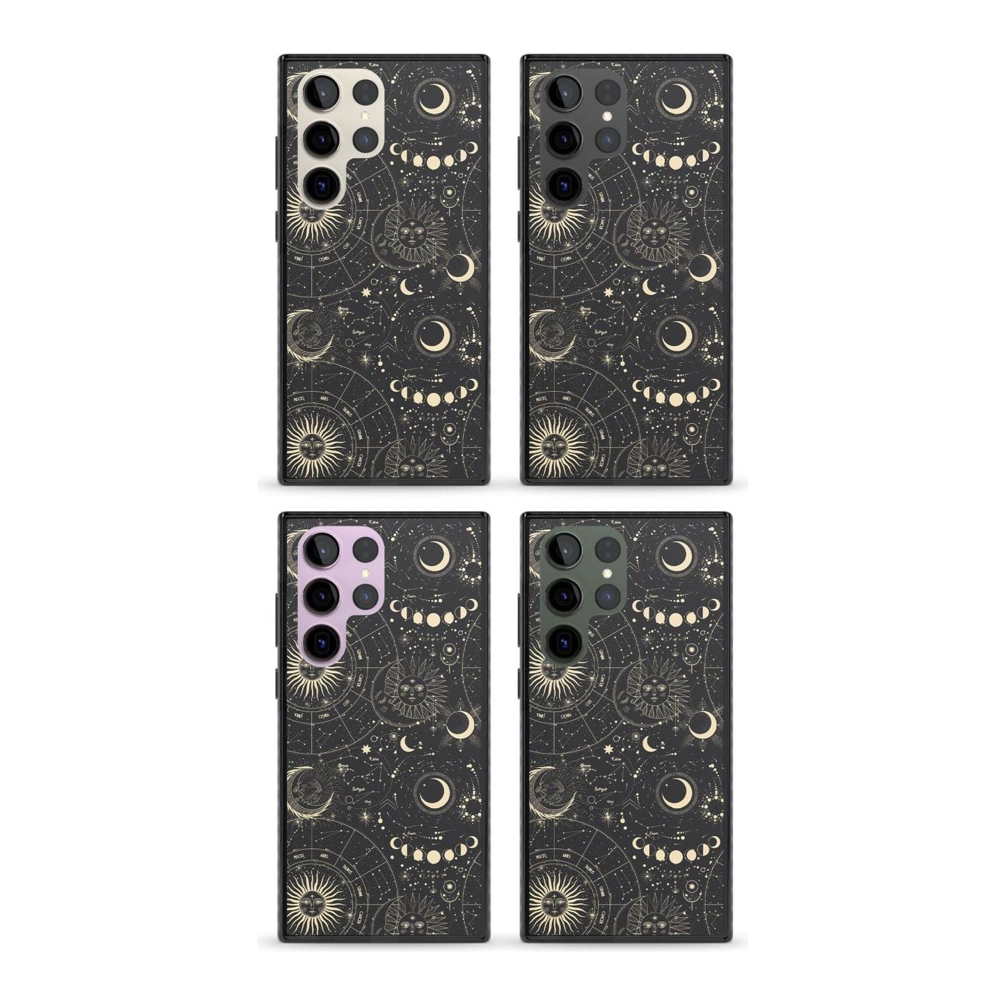 Celestial Suns, Moons & Zodiacs