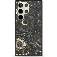 Soleil cosmique et symboles du zodiaque