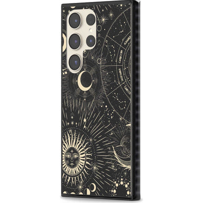 Soleil cosmique et symboles du zodiaque