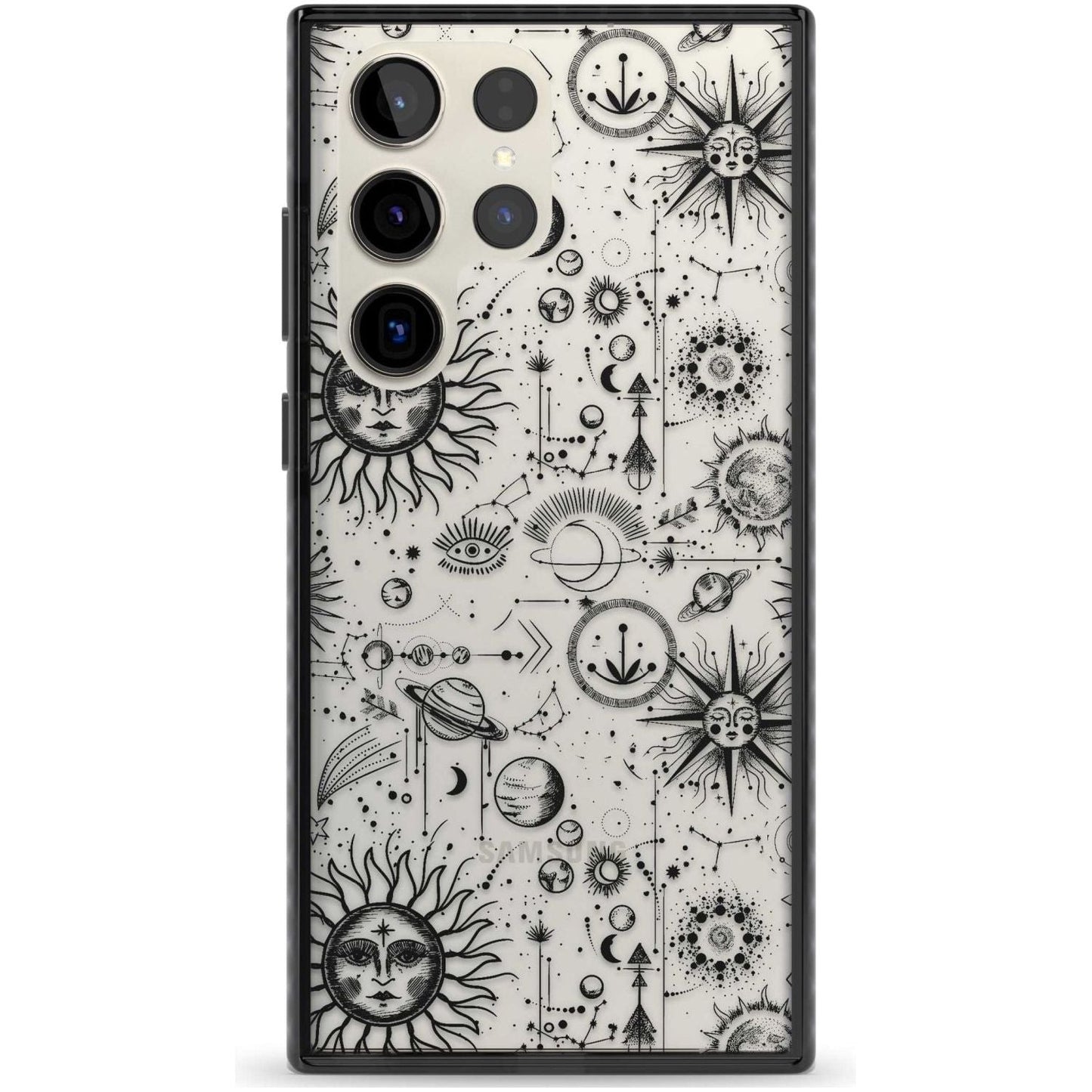 Cosmic Sun & Planets Zodiac