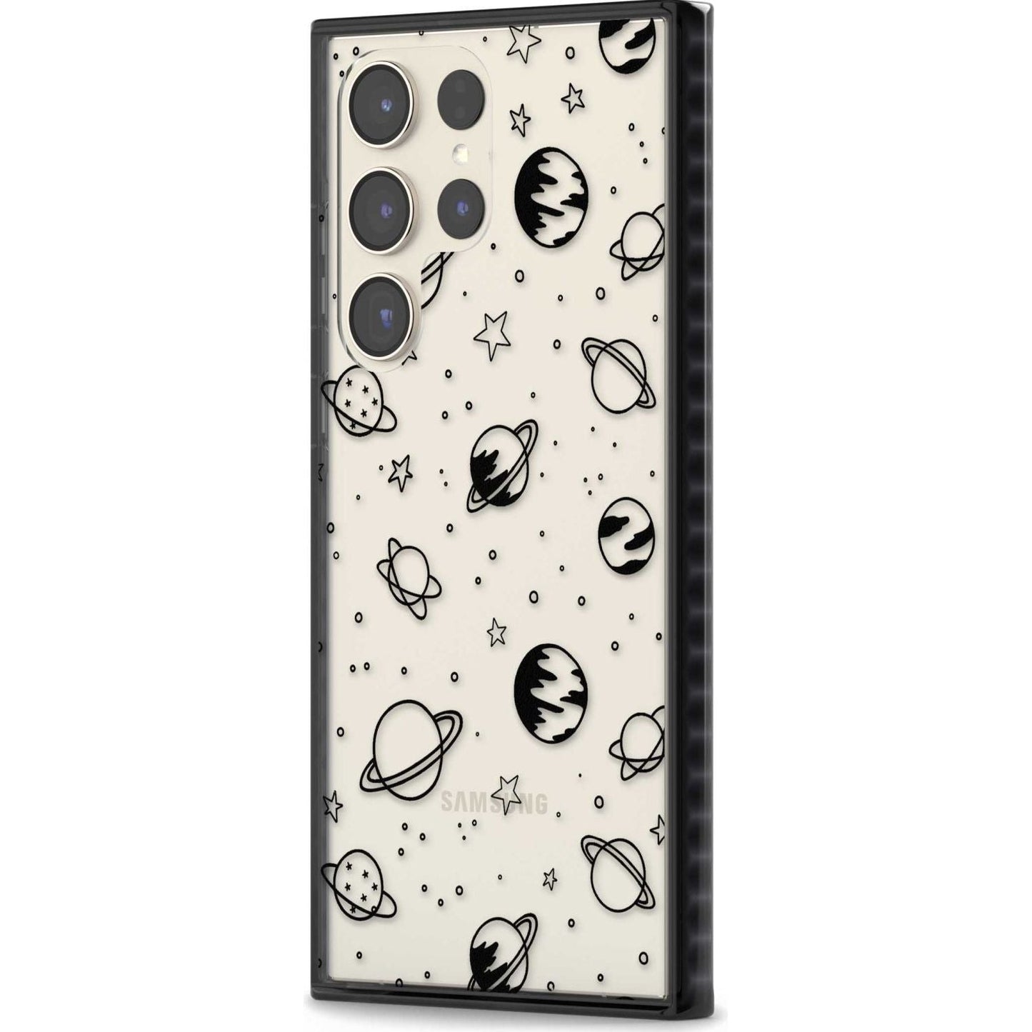 Croquis cosmique Noir Clair