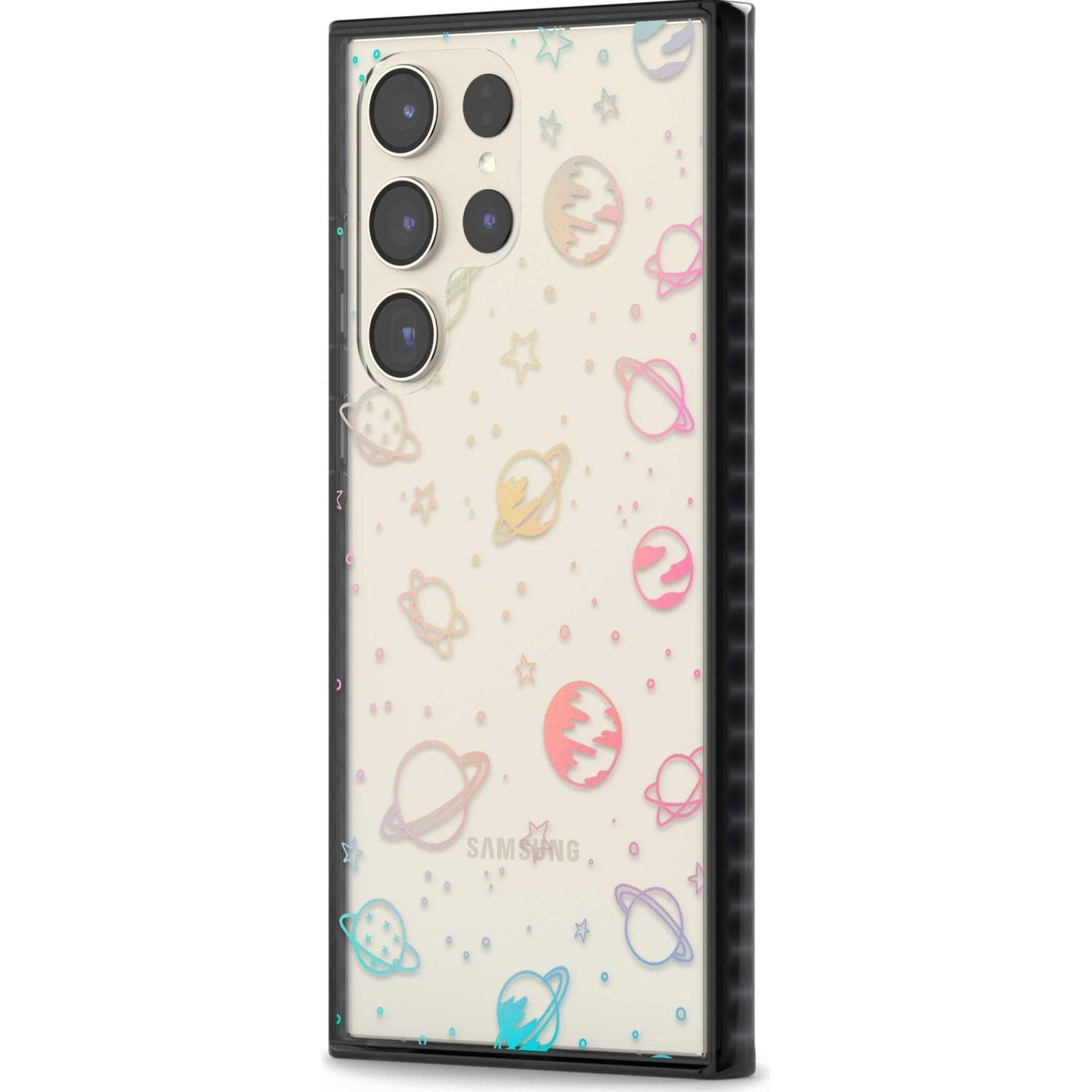 Pastellfarbenes Weltraumuniversum